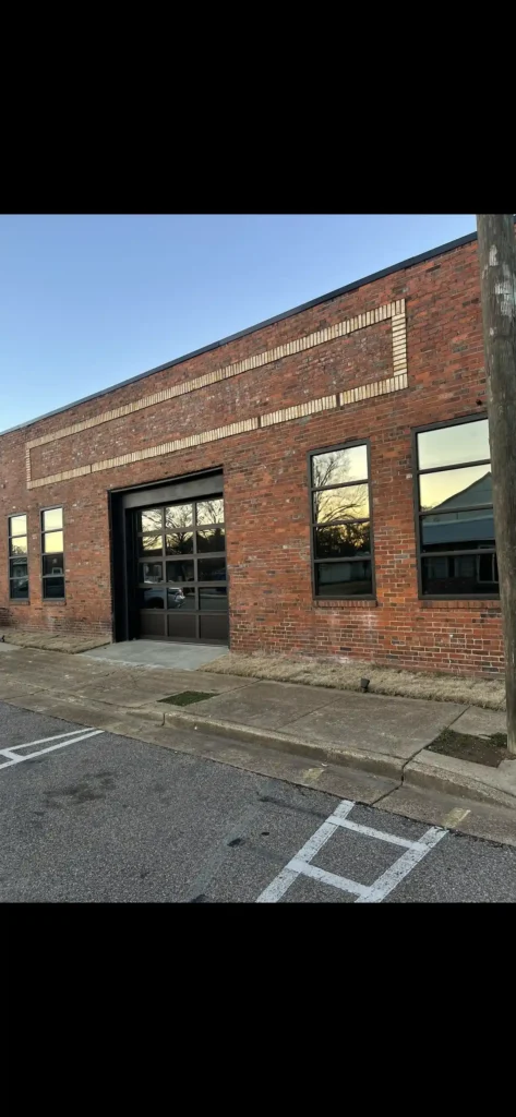 Commercial building with tinted windows in Nashville by Shade Shoppe